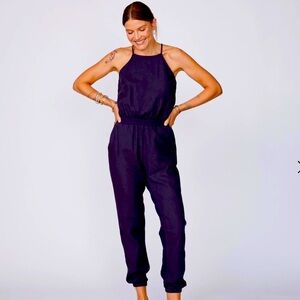 Monrow Woven Jumpsuit